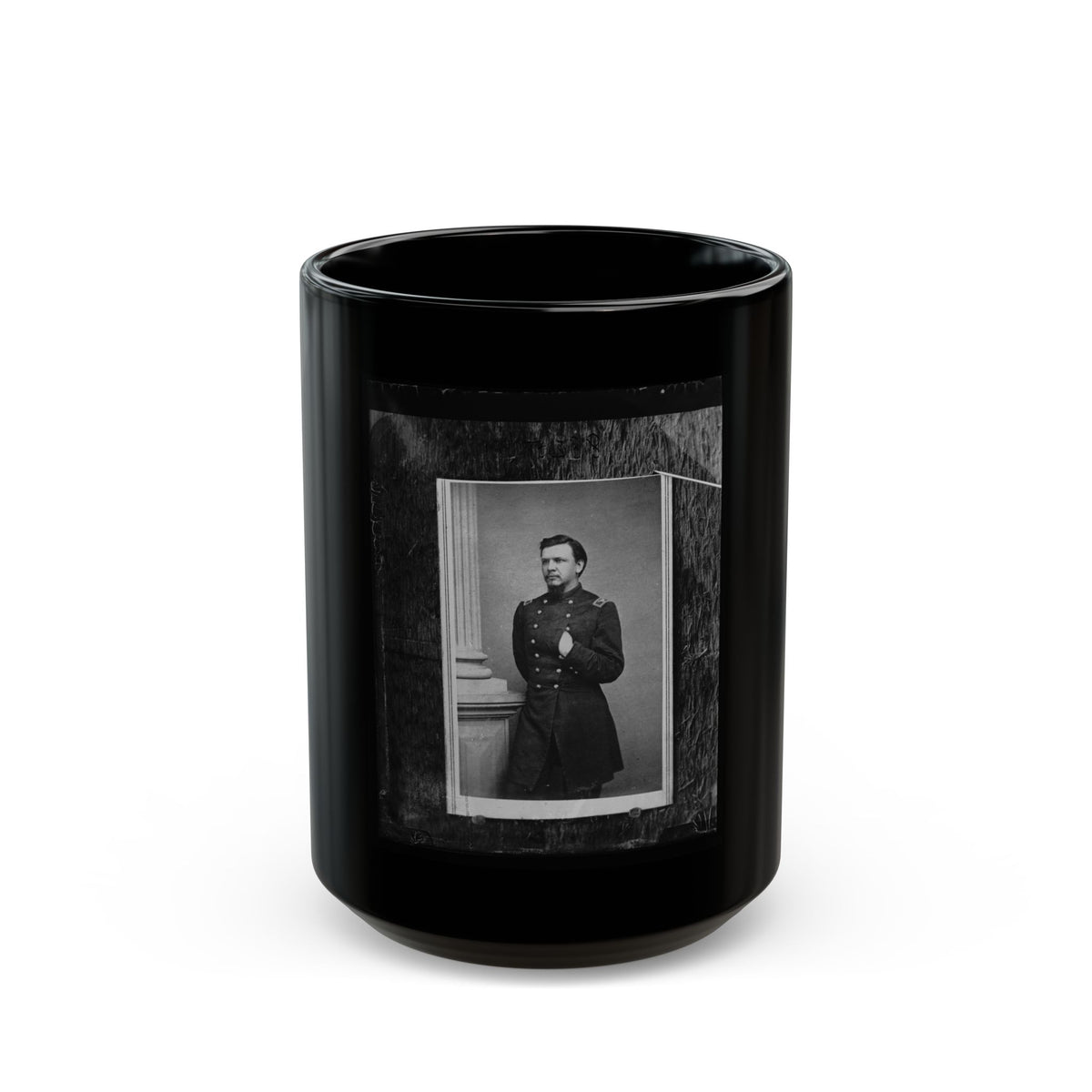 General Lewis Merrill (U.S. Civil War) Black Coffee Mug