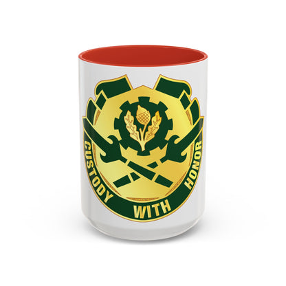 290 Military Police Brigade (U.S. Army) Accent Coffee Mug