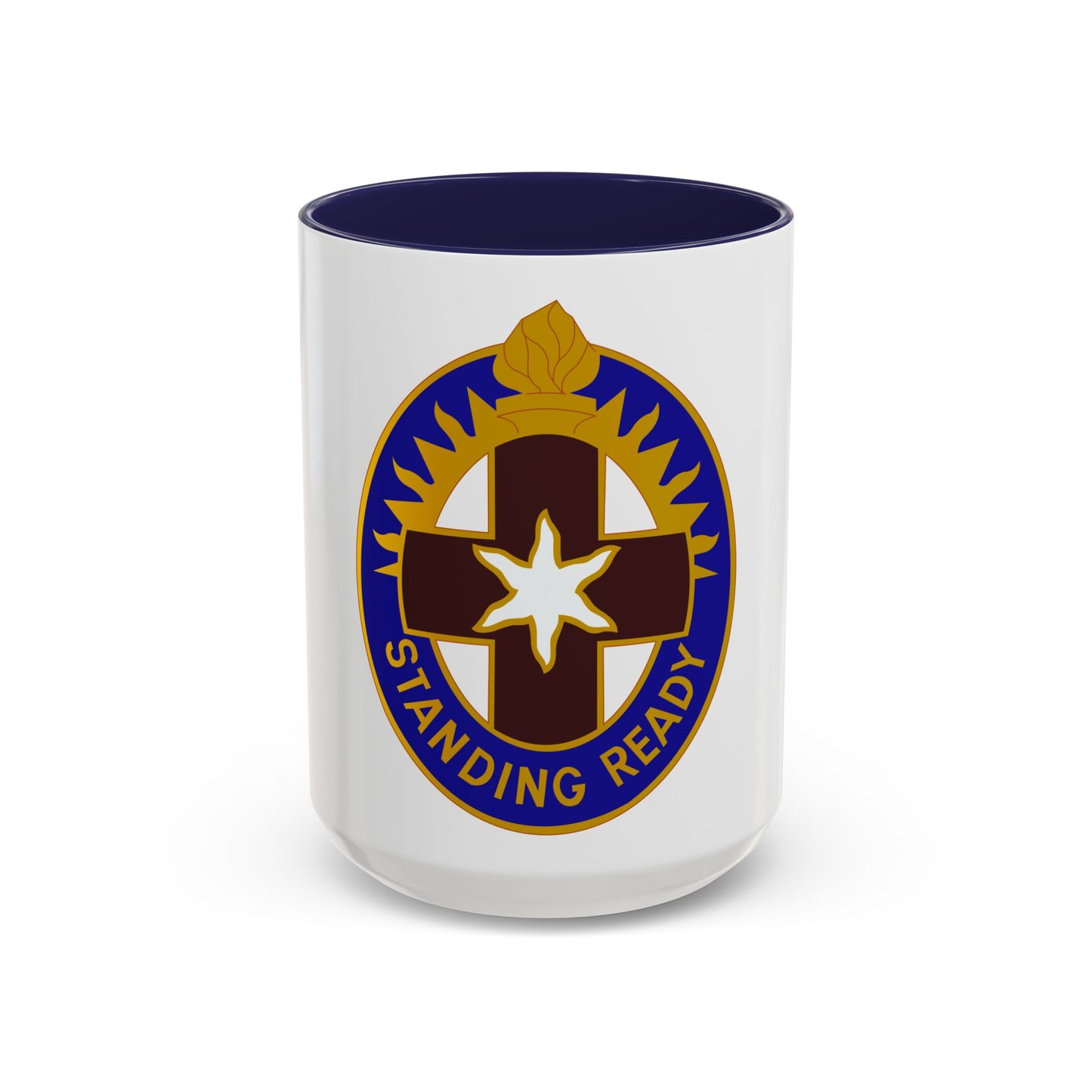 Hawley US Community Hospital (U.S. Army) Accent Coffee Mug