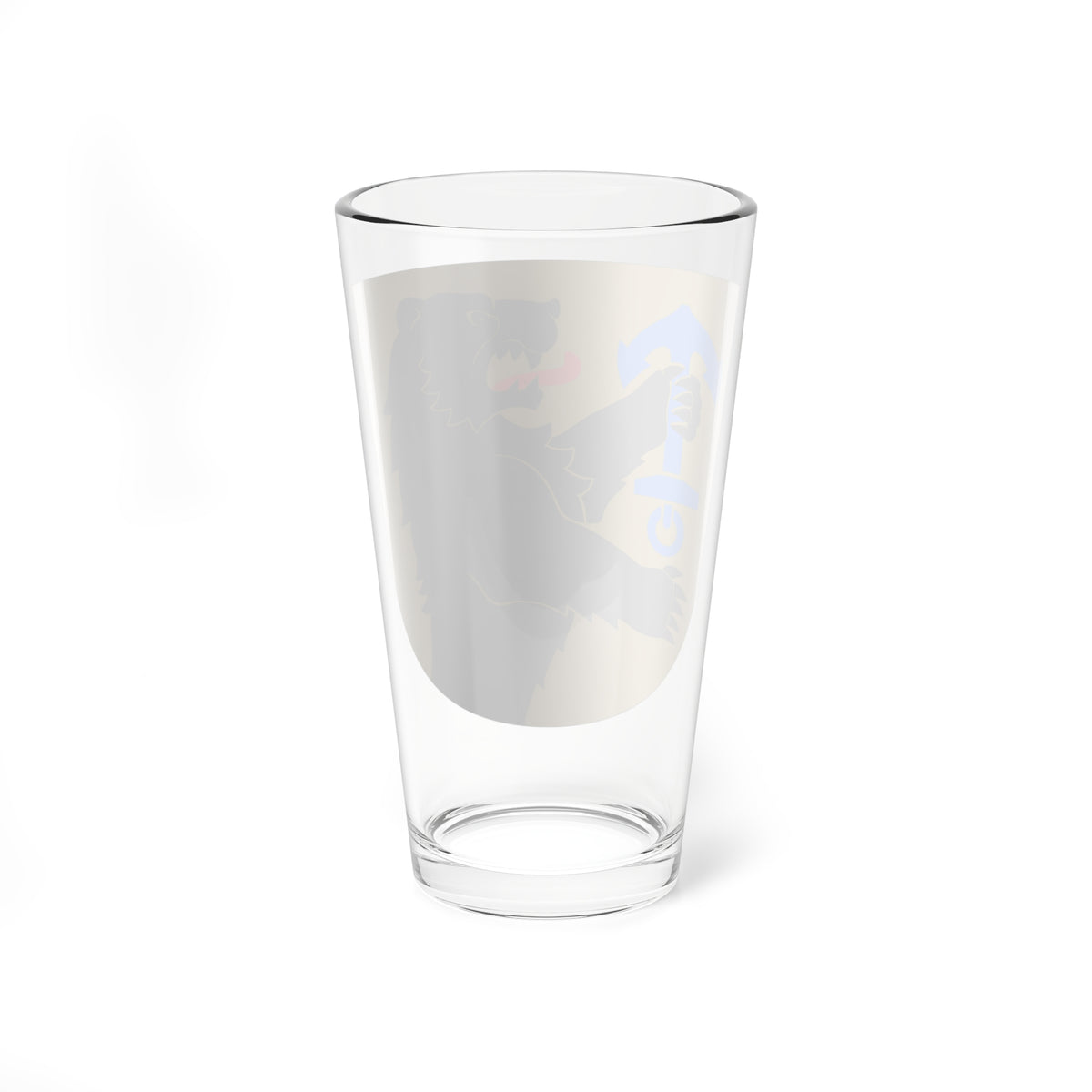 Porin mlk.vaakuna (Finland) (Coat of Arms) Pint Glass 16oz
