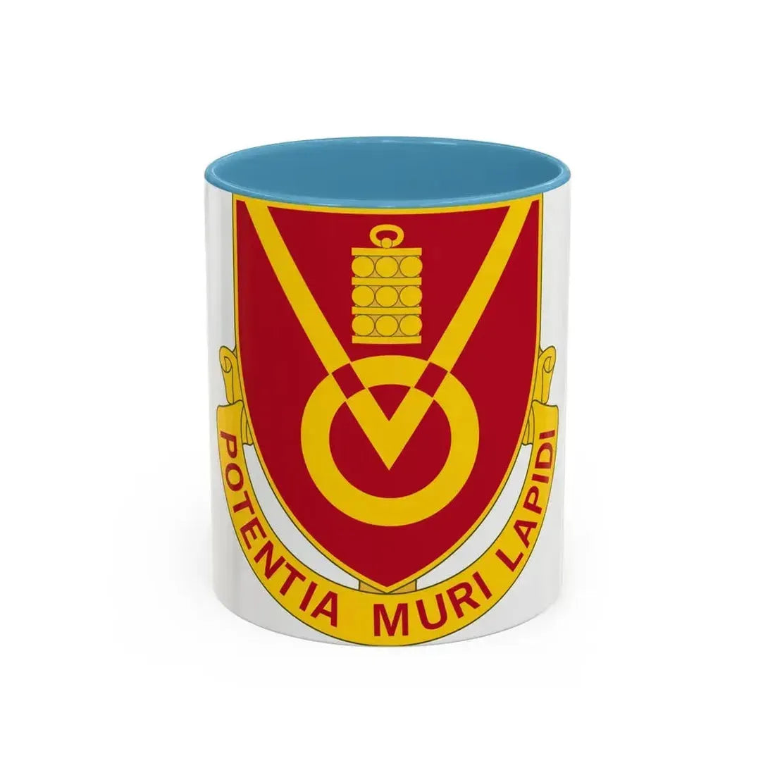 280th Artillery Regiment (U.S. Army) Accent Coffee Mug 11oz Light Blue - Go Mug Yourself