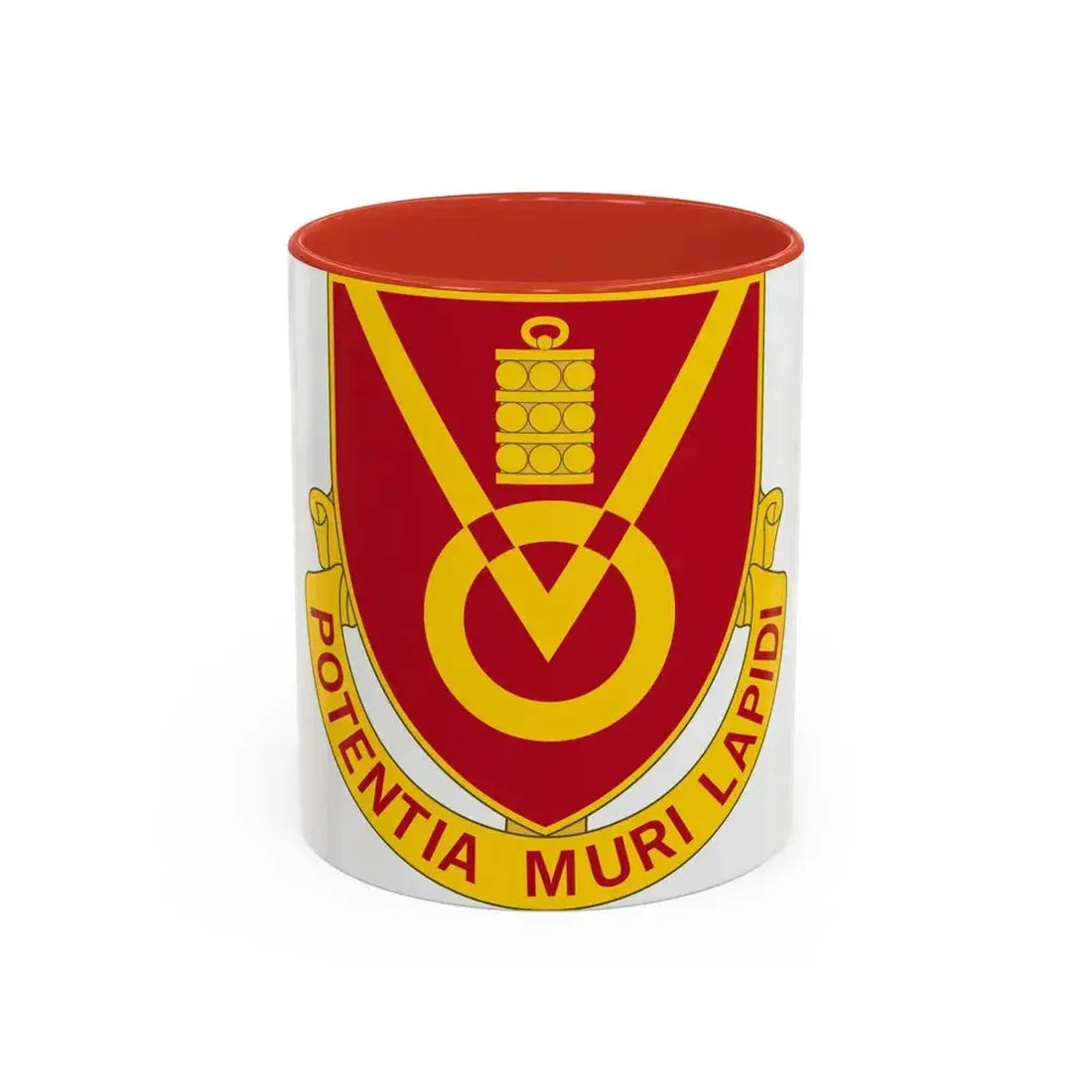 280th Artillery Regiment (U.S. Army) Accent Coffee Mug 11oz Red - Go Mug Yourself