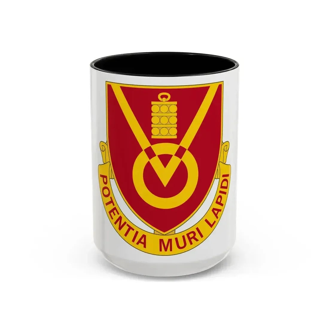 280th Artillery Regiment (U.S. Army) Accent Coffee Mug 15oz Black - Go Mug Yourself