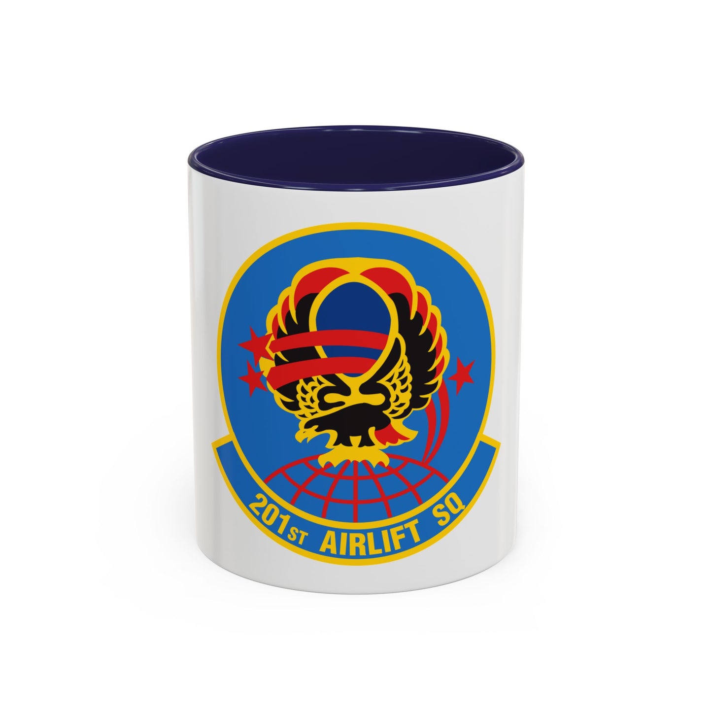 201 Airlift Squadron (U.S. Air Force) Accent Coffee Mug