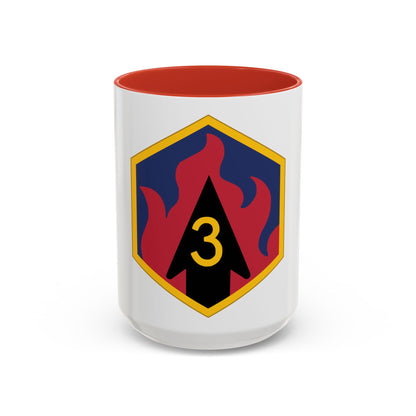 3rd Chemical Brigade (U.S. Army) Accent Coffee Mug
