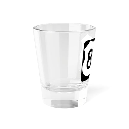 US 85A (South Dakota) (Road Sign) Shot Glass 1.5oz