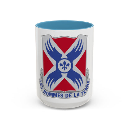 877 Engineer Battalion (U.S. Army) Accent Coffee Mug