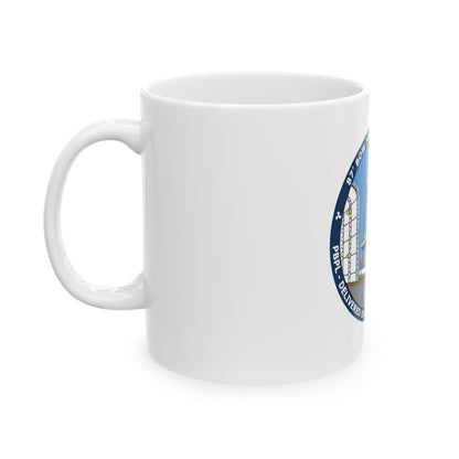USCG Patrol Boat PBPL Bow to Stern Program (U.S. Coast Guard) White Coffee Mug