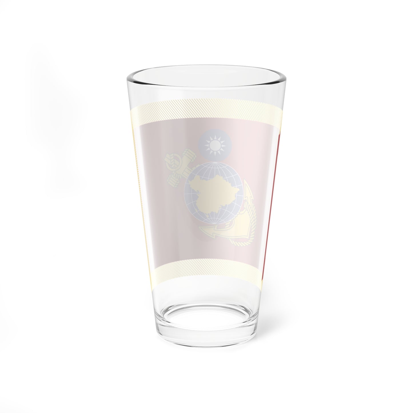 ROCMC Unit Flag (China) Pint Glass 16oz