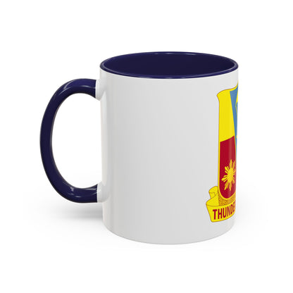 674th Airborne Field Artillery Battalion (U.S. Army) Accent Coffee Mug