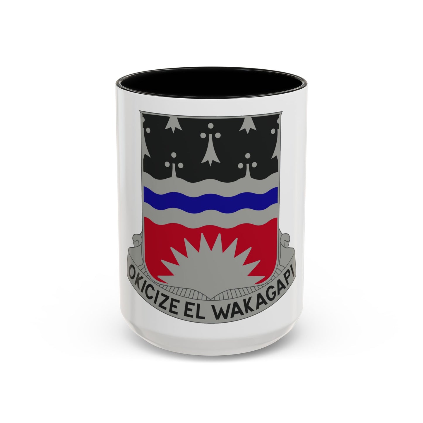 164 Engineer Battalion (U.S. Army) Accent Coffee Mug
