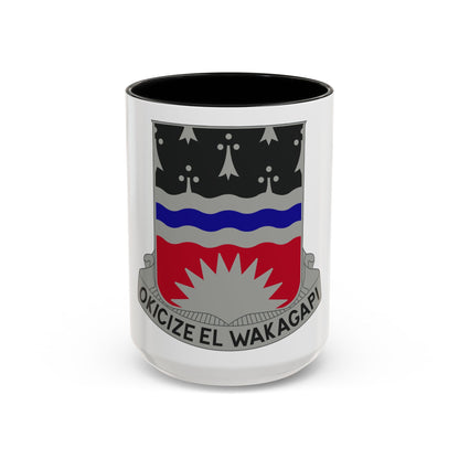 164 Engineer Battalion (U.S. Army) Accent Coffee Mug