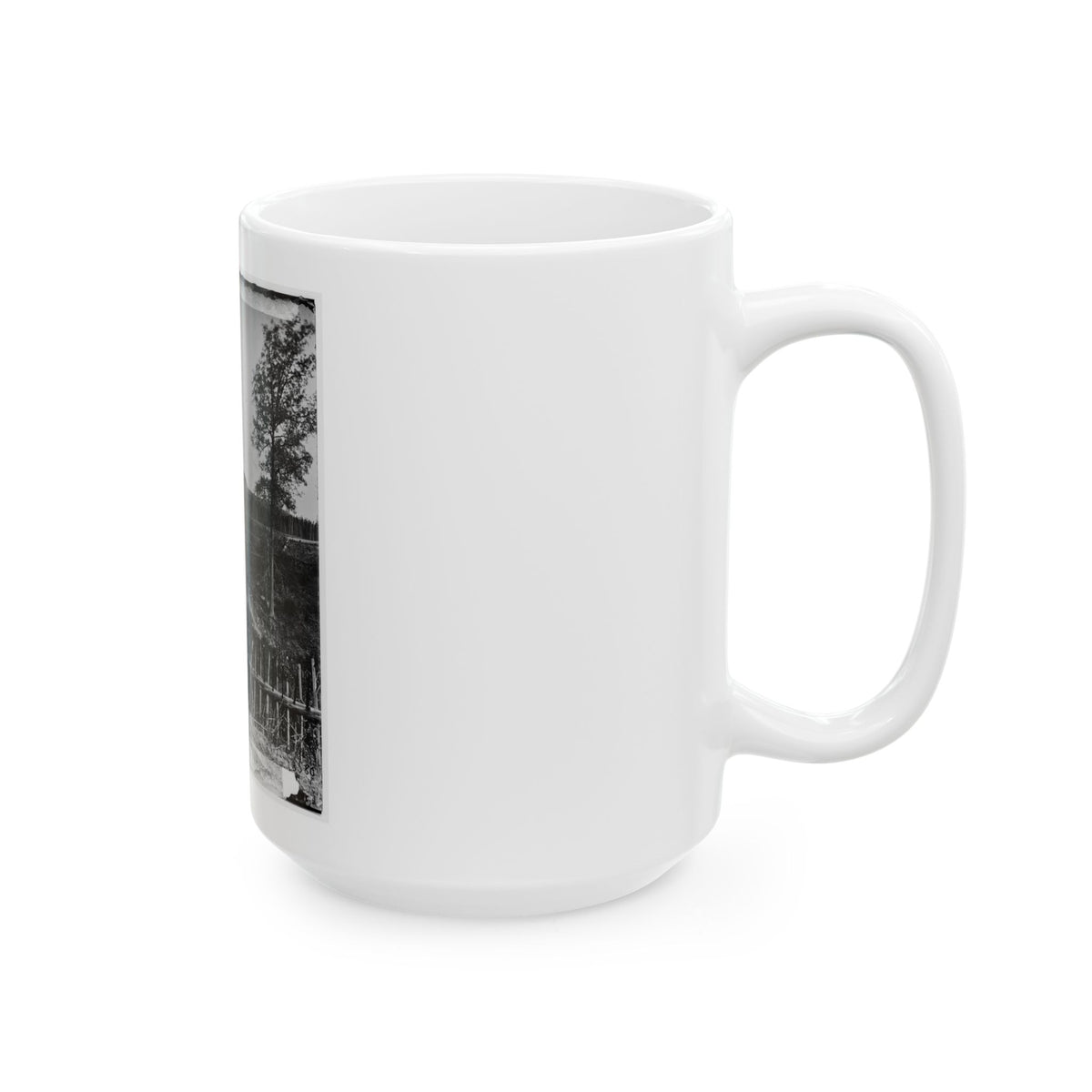 Atlanta, Georgia. Fortifications(2) (U.S. Civil War) White Coffee Mug