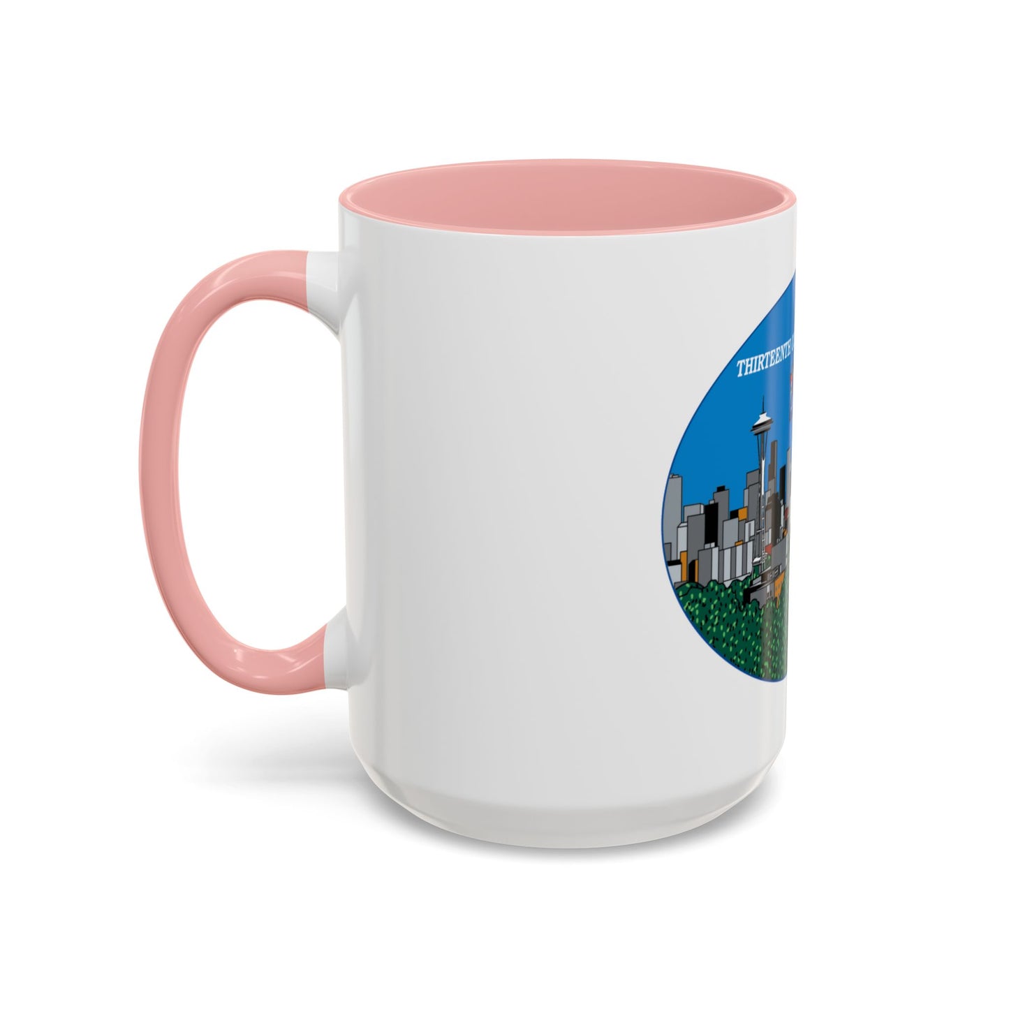 13th CG District Pacific Northwest (U.S. Coast Guard) Accent Coffee Mug