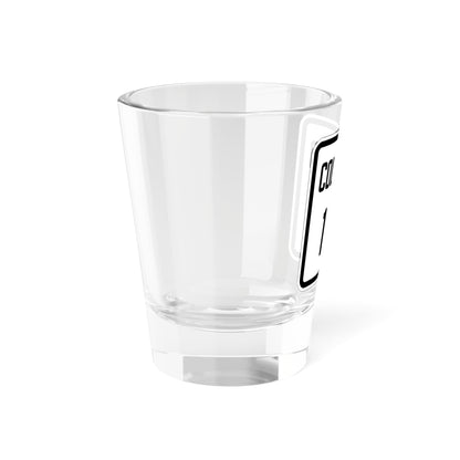 Colorado 117 1946 (Colorado) (Road Sign) Shot Glass 1.5oz-Go Mug Yourself