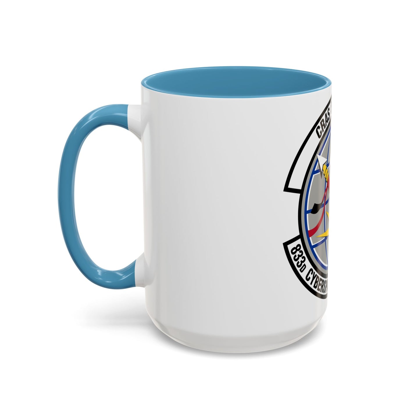 833 Cyberspace Operations Squadron ACC (U.S. Air Force) Accent Coffee Mug