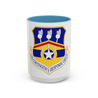 123d Contingency Response Group (U.S. Air Force) Accent Coffee Mug