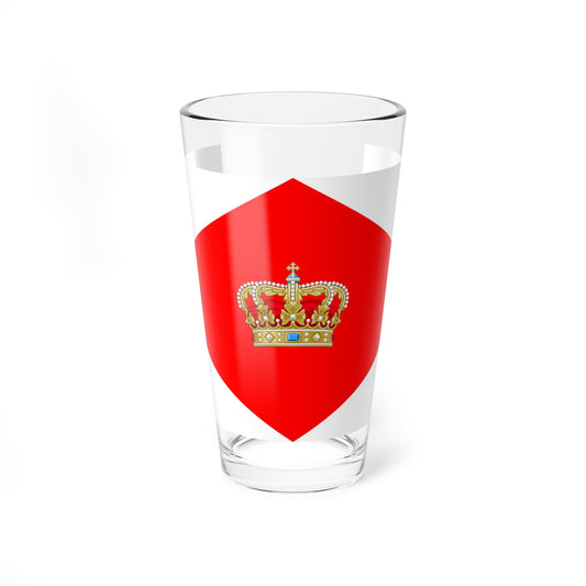 Army Rank Flag of Denmark - King (Denmark) Pint Glass 16oz