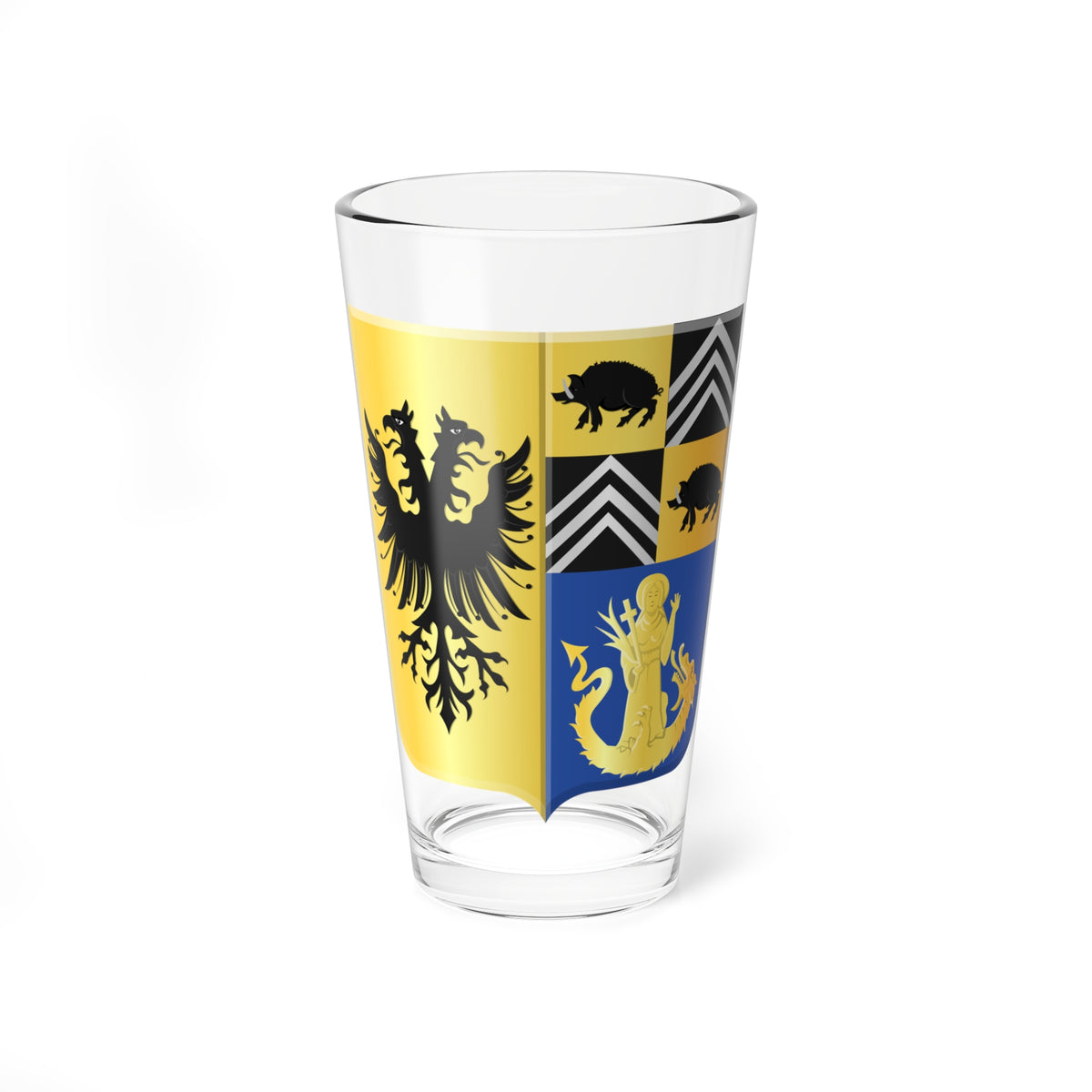 Kasterlee wapen2 (Belgium) (Coat of Arms) Pint Glass 16oz