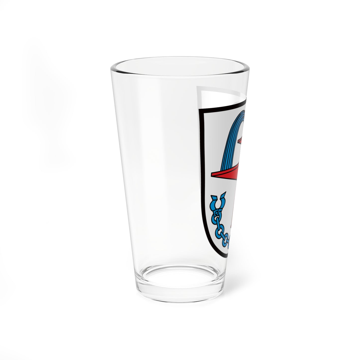 DEU Bad Füssing COA (Germany) (Coat of Arms) Pint Glass 16oz