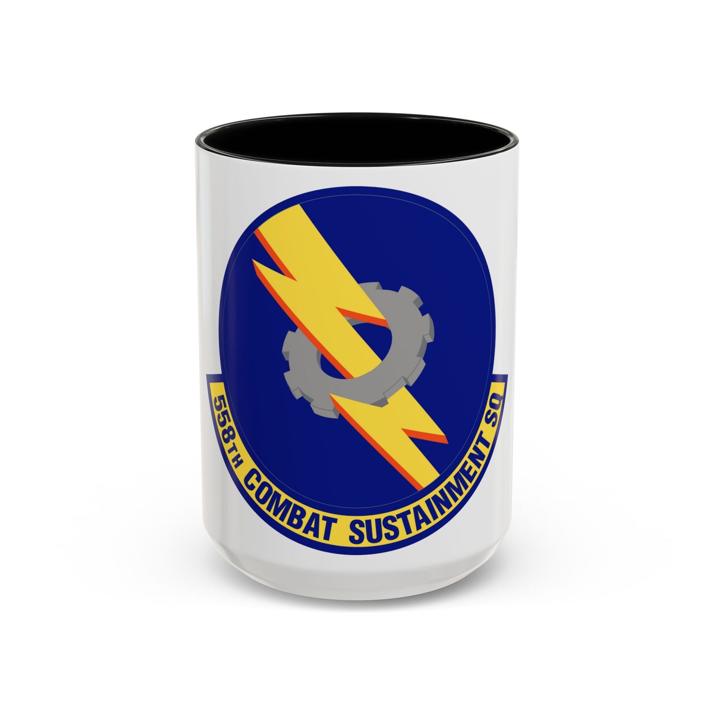 558th Combat Sustainment Squadron (U.S. Air Force) Accent Coffee Mug