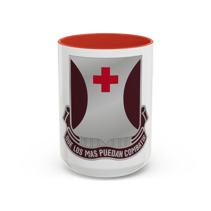 70 Medical Battalion (U.S. Army) Accent Coffee Mug