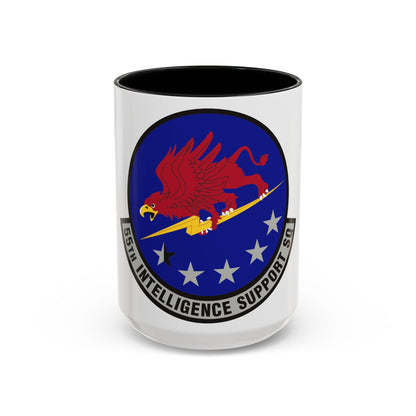 55th Intelligence Support Squadron (U.S. Air Force) Accent Coffee Mug