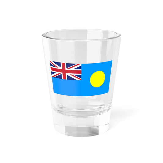 UKPalau flag (United Kingdom) Shot Glass 1.5oz