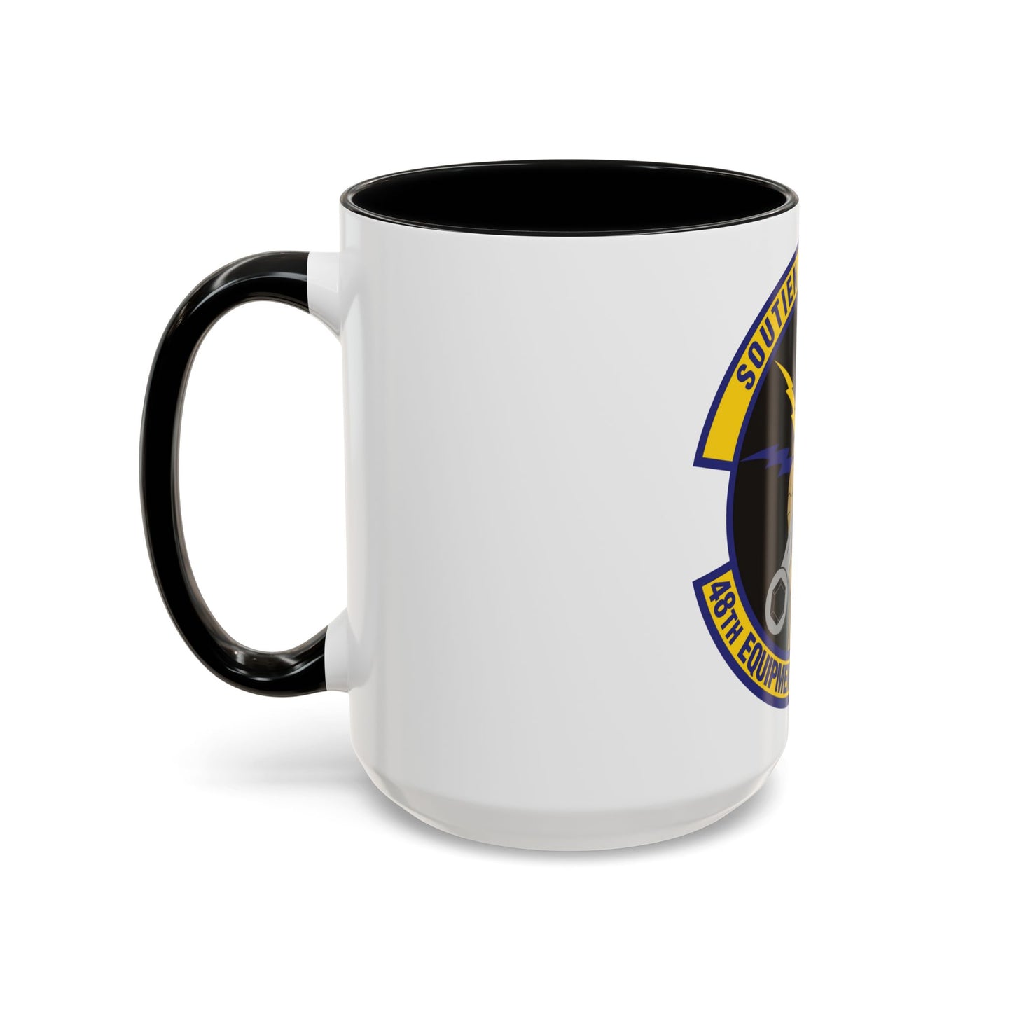 48th Equipment Maintenance Squadron (U.S. Air Force) Accent Coffee Mug