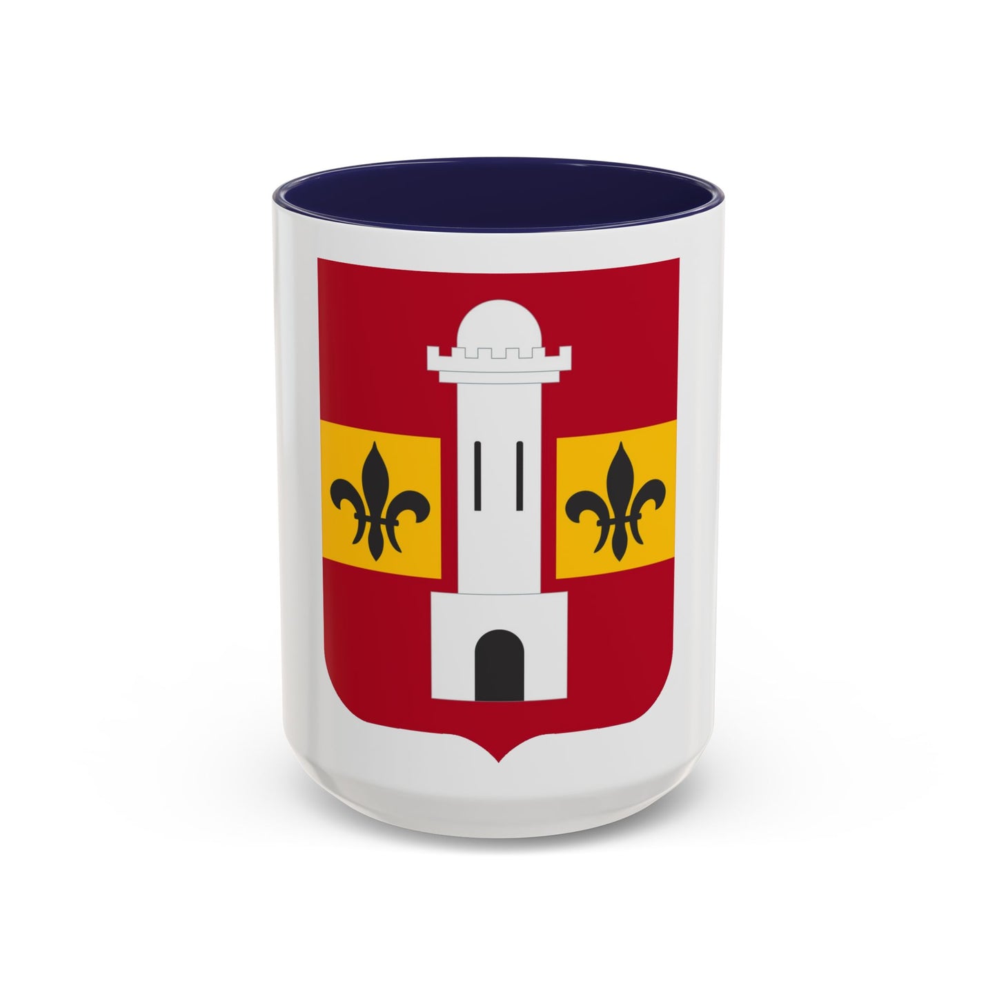 740th Antiaircraft Artillery Gun Battalion v2 (U.S. Army) Accent Coffee Mug