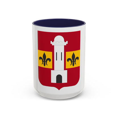 740th Antiaircraft Artillery Gun Battalion v2 (U.S. Army) Accent Coffee Mug