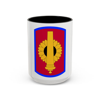 130th Field Artillery Brigade (U.S. Army) Accent Coffee Mug