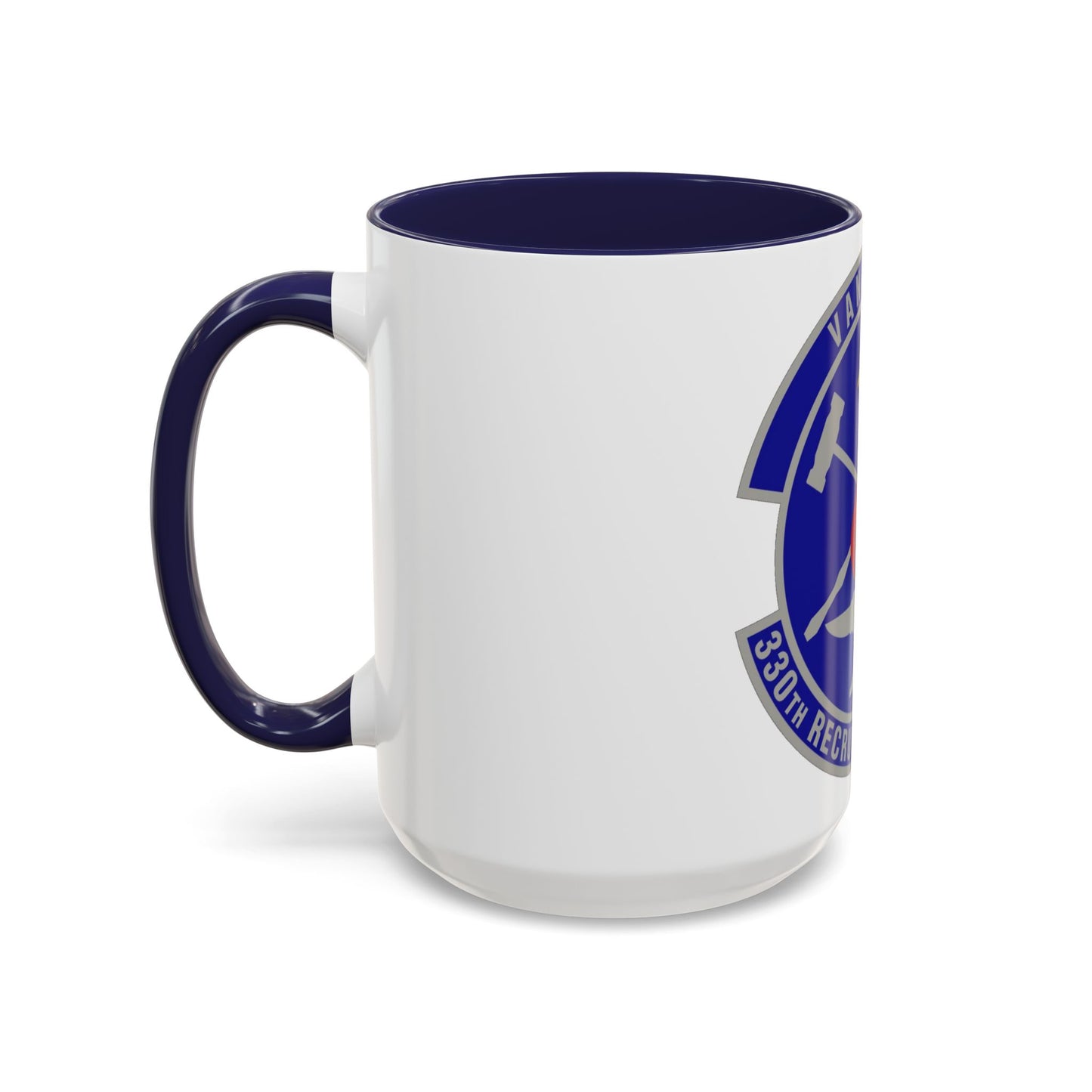 330 Recruiting Squadron AETC (U.S. Air Force) Accent Coffee Mug