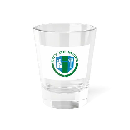 Flag of Irvine California (United States) Shot Glass 1.5oz