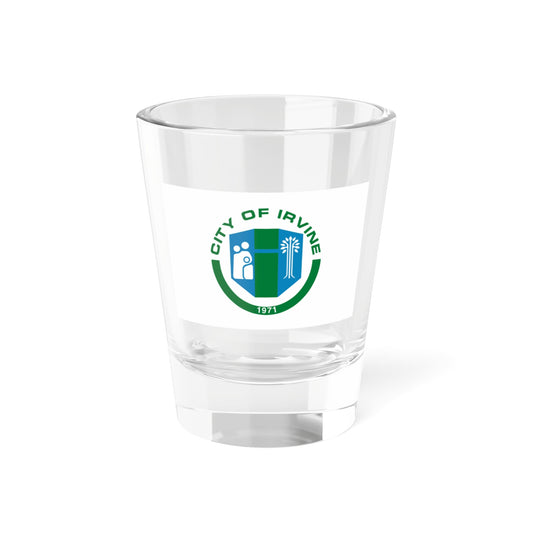 Flag of Irvine California (United States) Shot Glass 1.5oz
