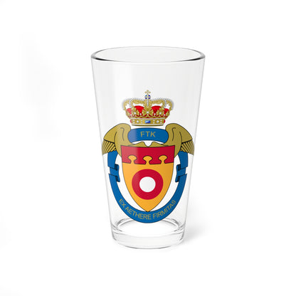 RDAF Tactical Air Command (Denmark) (Coat of Arms) Pint Glass 16oz