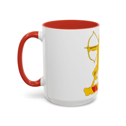 6th Field Artillery Regiment (U.S. Army) Accent Coffee Mug