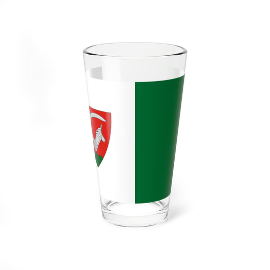 Flag of Monoszlo (Hungary) Pint Glass 16oz