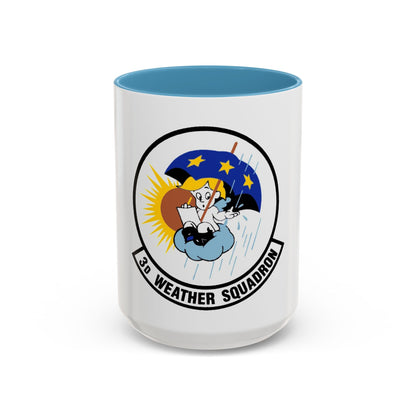 3 Weather Squadron ACC (U.S. Air Force) Accent Coffee Mug