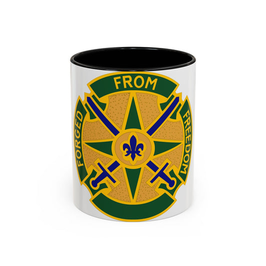 Tasse à café décorative du 185e bataillon de police militaire (armée américaine)