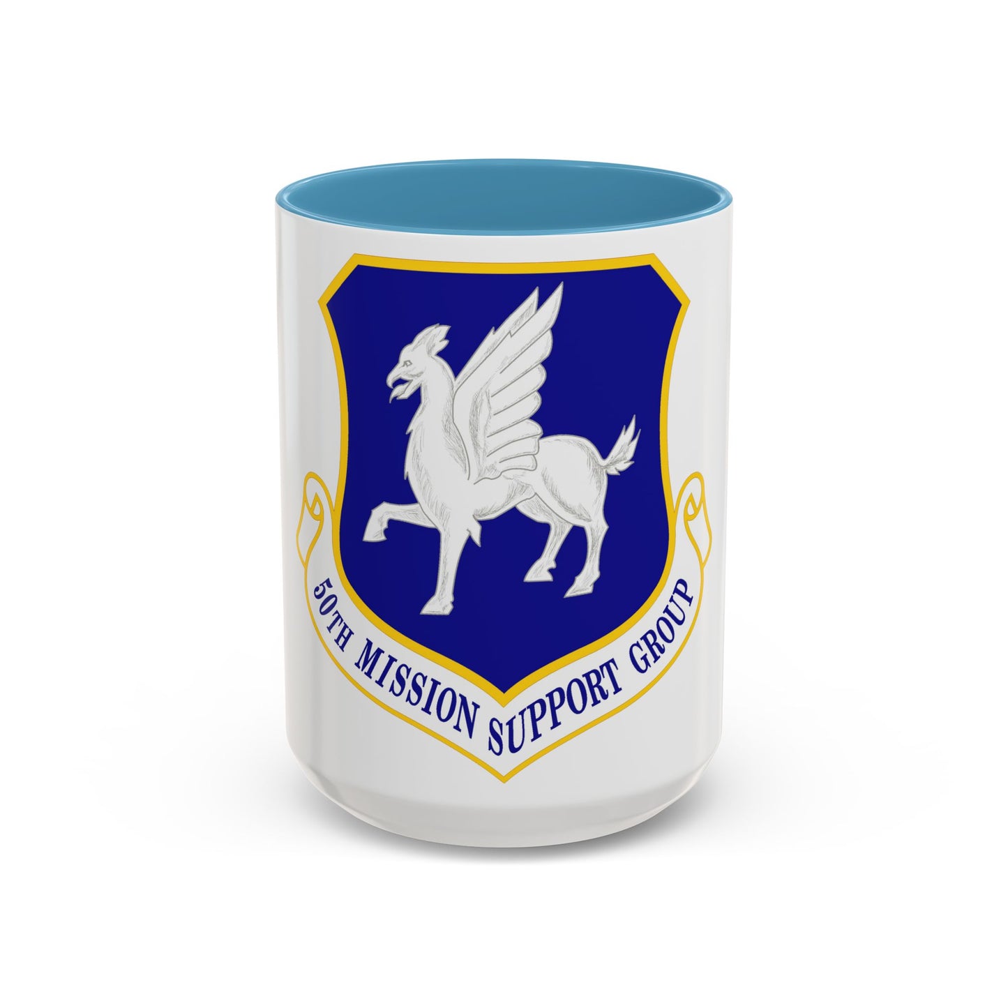 50th Mission Support Group (U.S. Air Force) Accent Coffee Mug