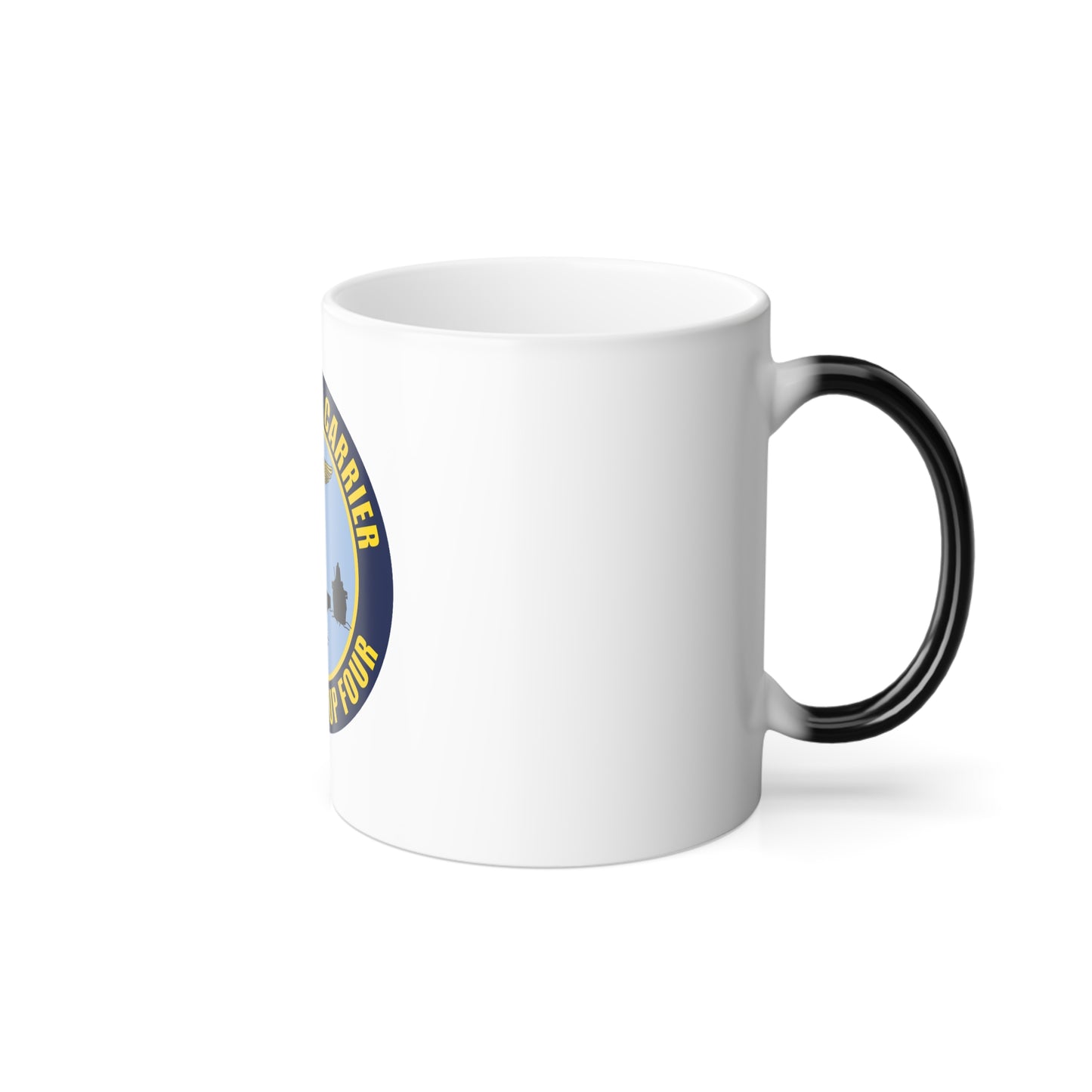 Command Carriers Strike Group 4 (U.S. Navy) Color Changing Mug 11oz