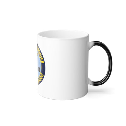Command Carriers Strike Group 4 (U.S. Navy) Color Changing Mug 11oz