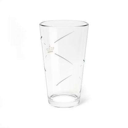 Logo of Ministry of Defence Denmark (Denmark) (Coat of Arms) Pint Glass 16oz