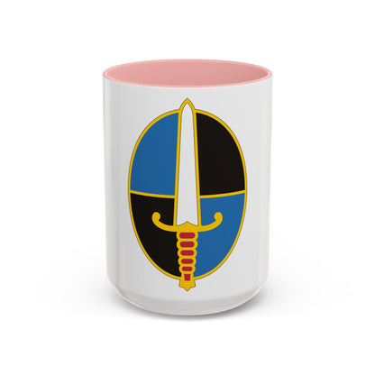 109 Military Intelligence Group (U.S. Army) Accent Coffee Mug