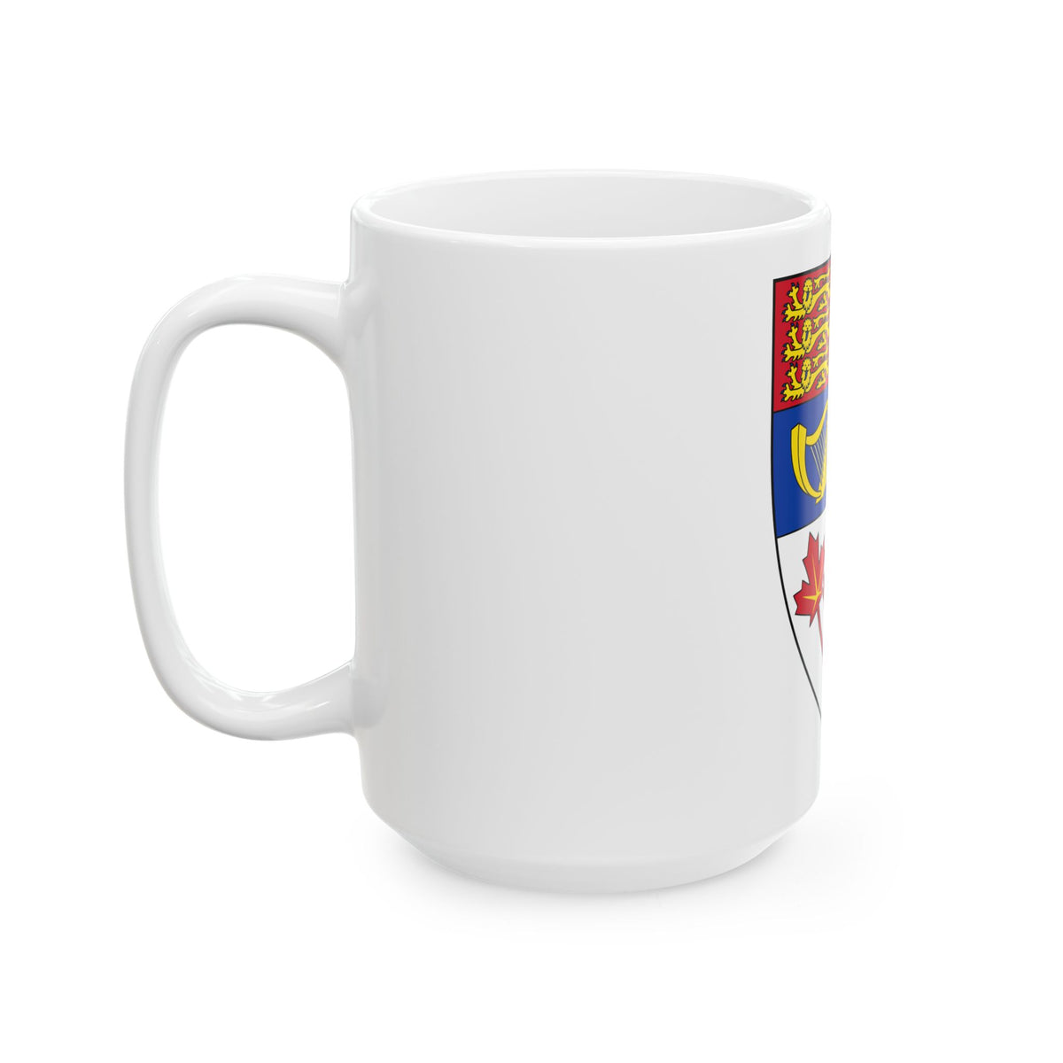Arms of Canada (shield) - White Coffee Mug