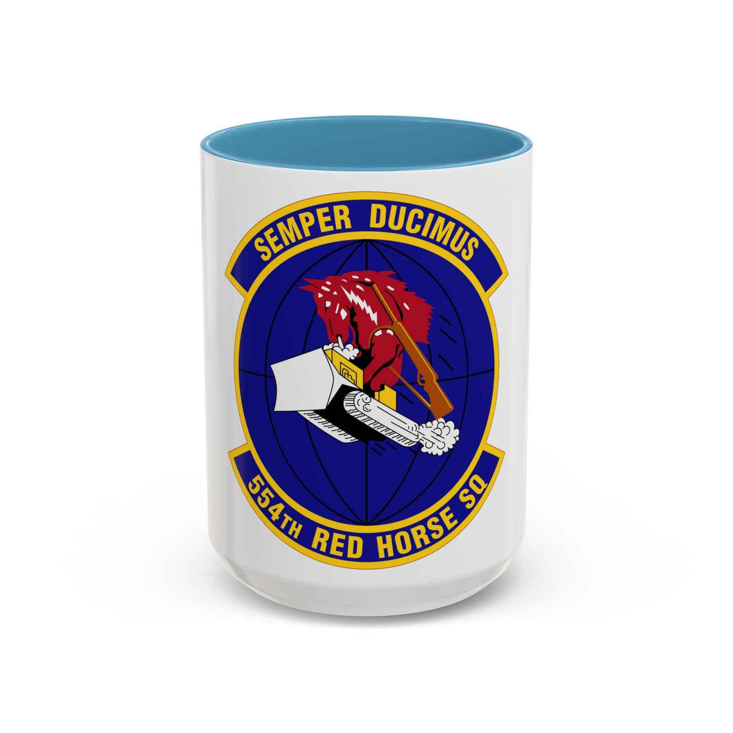 554 RED HORSE Squadron PACAF (U.S. Air Force) Accent Coffee Mug