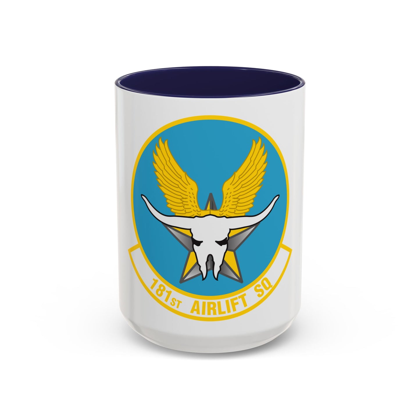 181 Airlift Squadron (U.S. Air Force) Accent Coffee Mug