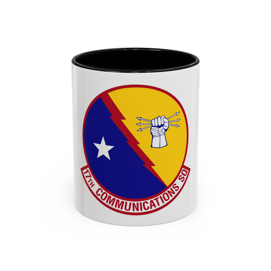 17th Communications Squadron (U.S. Air Force) Accent Coffee Mug