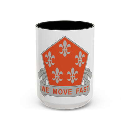5 Signal Battalion (U.S. Army) Accent Coffee Mug